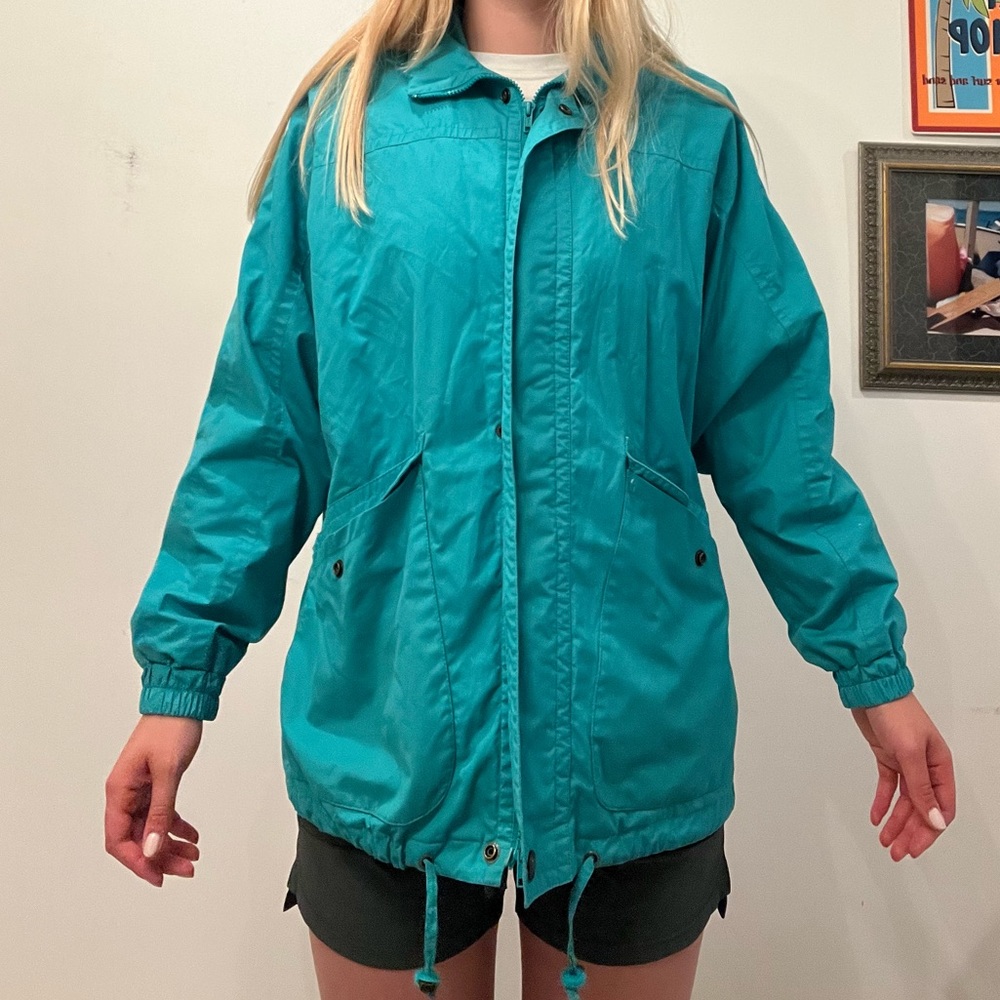 London Fog steel Raincoat (Vintage)